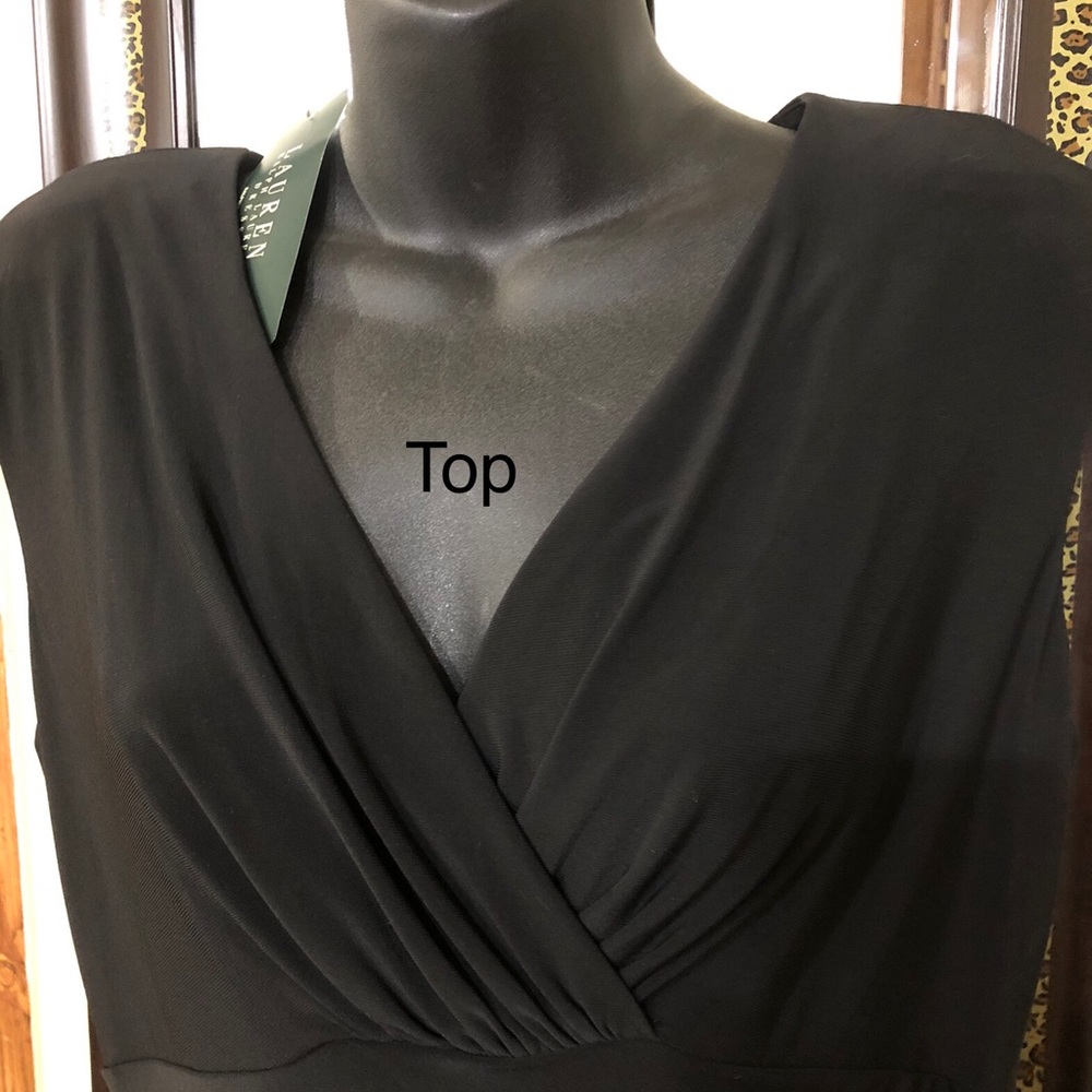 Ralph Lauren Black size 6 Dress. New with tag on it.